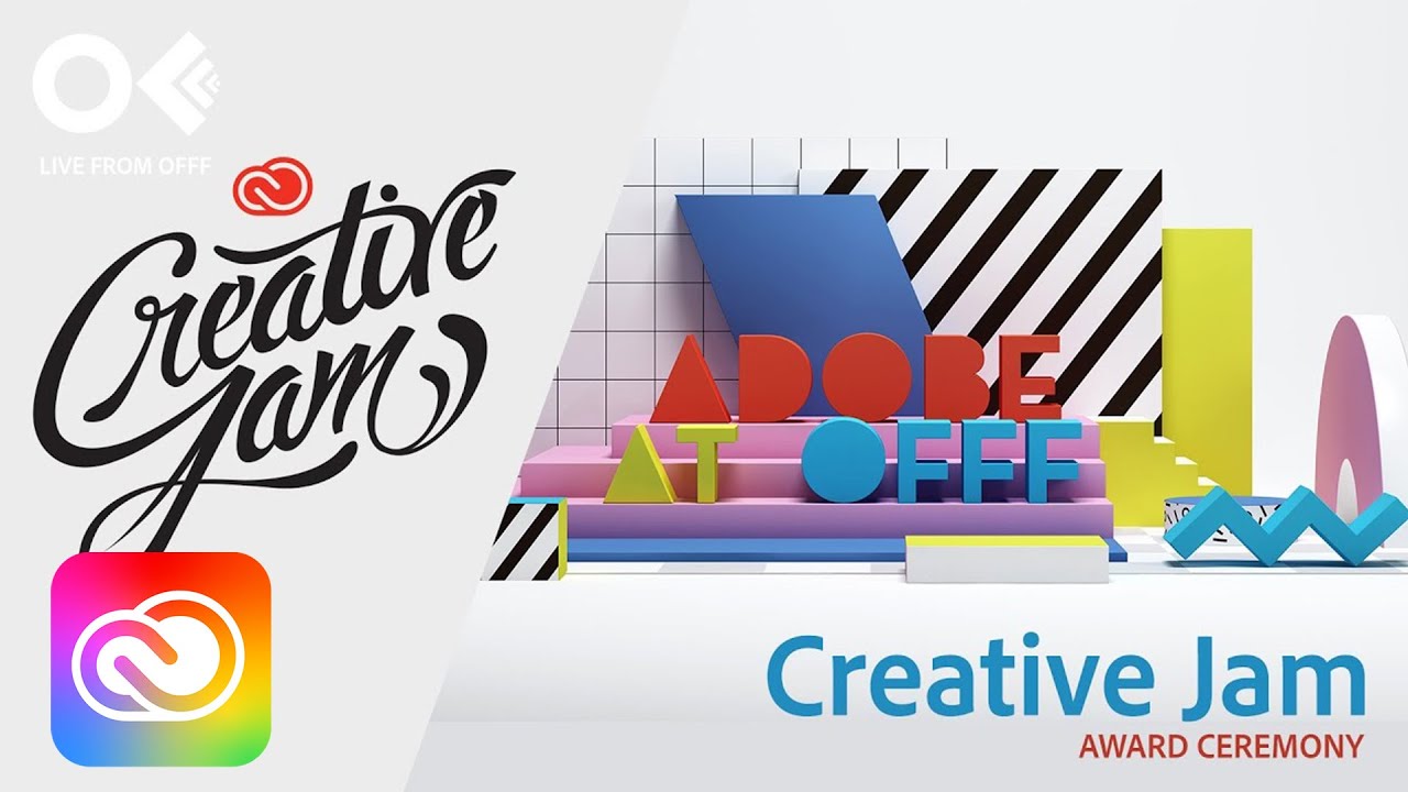 Creative Jam Award Ceremony - Live from OFFF 2017 | Adobe Creative Cloud