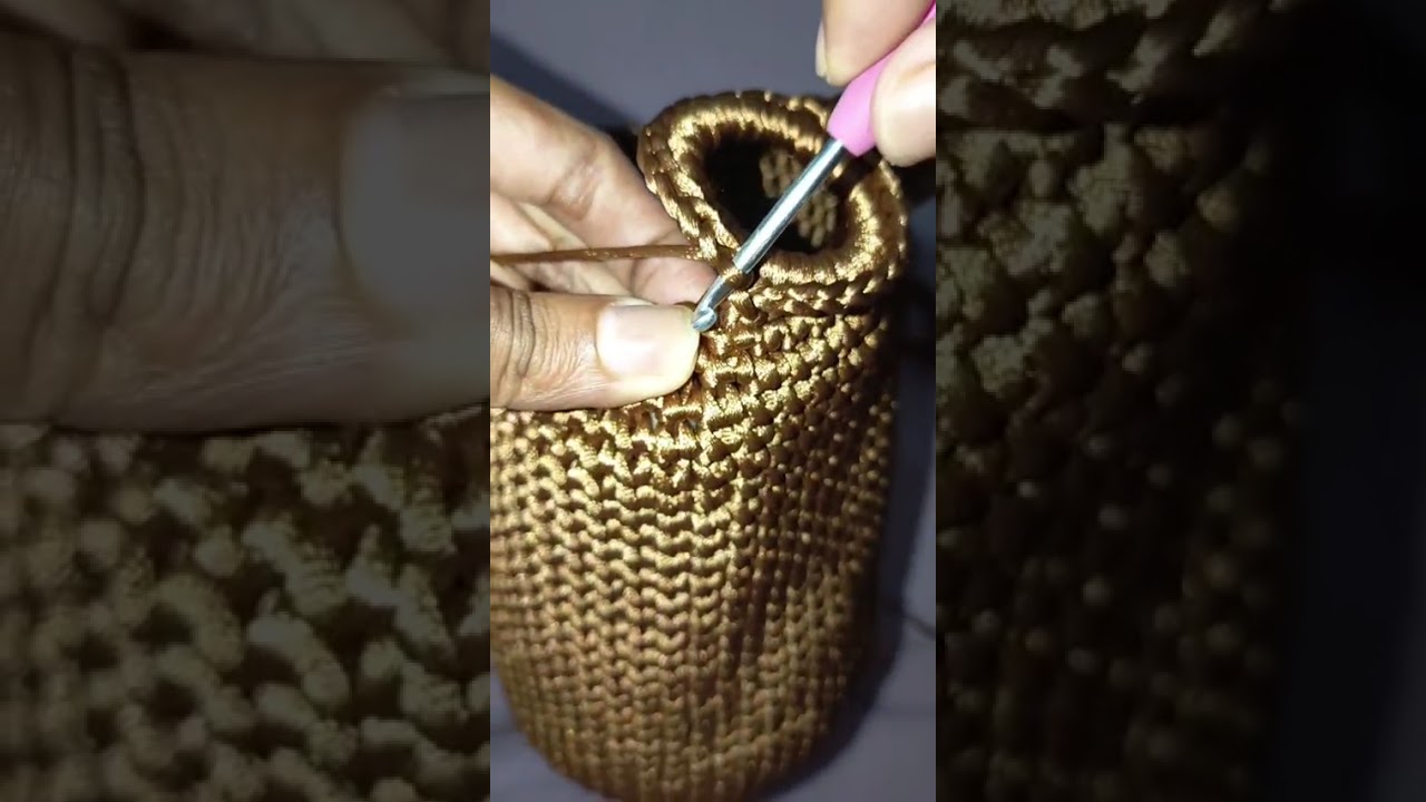 Como hacer asa de aros 