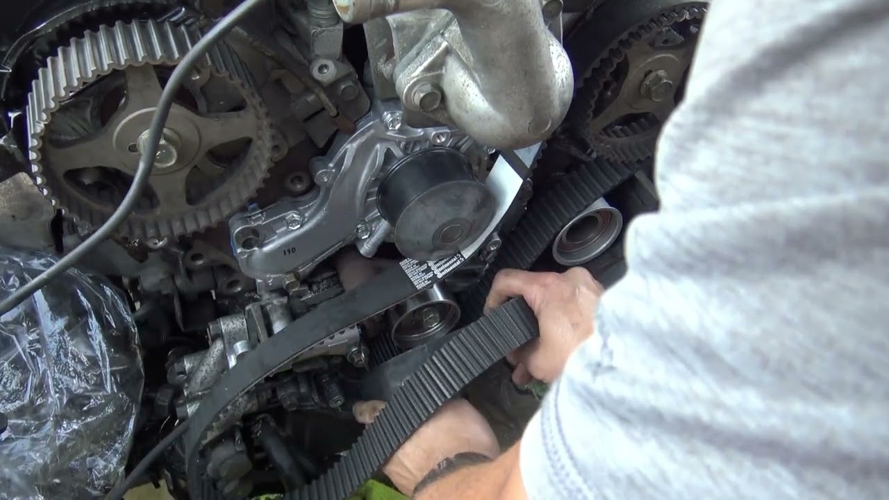 Video #11 2004 Mitsubishi Montero Timing Belt Installation.. SUBSCRIBE PLEASE!!