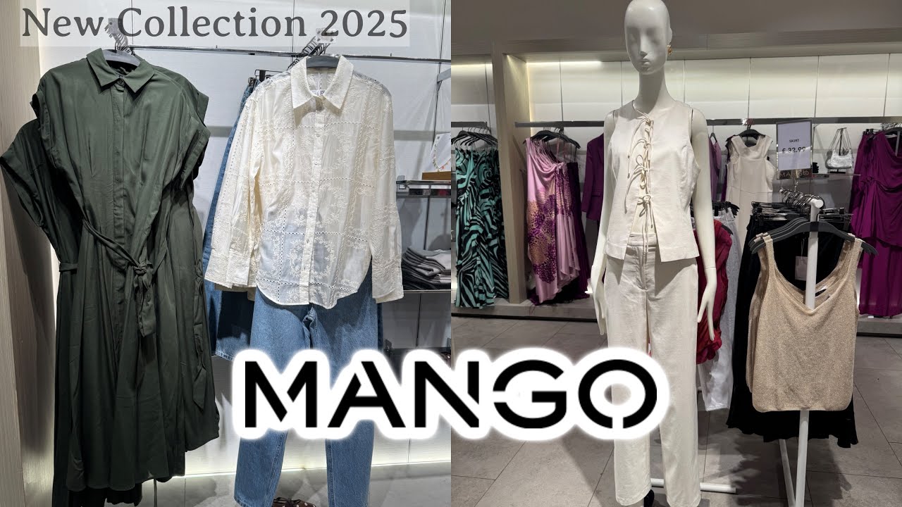 MANGO NEW WOMEN’S💜SUMMER COLLECTION 2025 / NEW IN MANGO HAUL 2025🎋