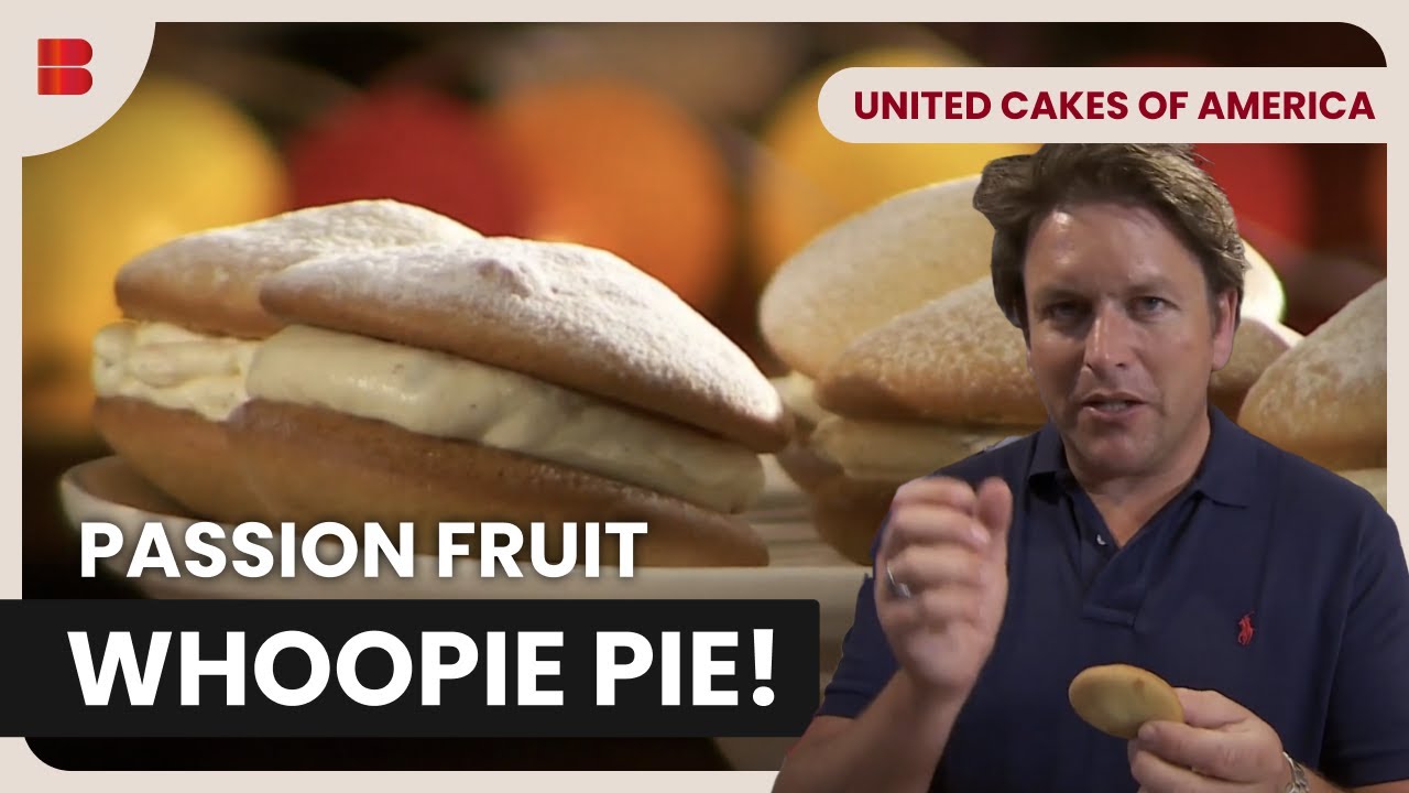 Homemade Whoopie Pie! - James Martin: United Cakes of America - Cooking Show