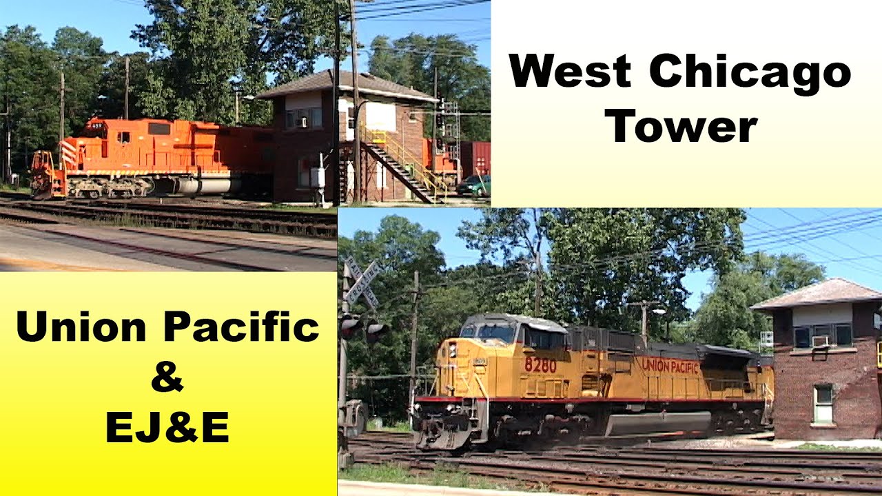 Chicago Area Hot Spot: West Chicago Tower (Turner Junction) Union Pacific and Elgin Joliet & Eastern