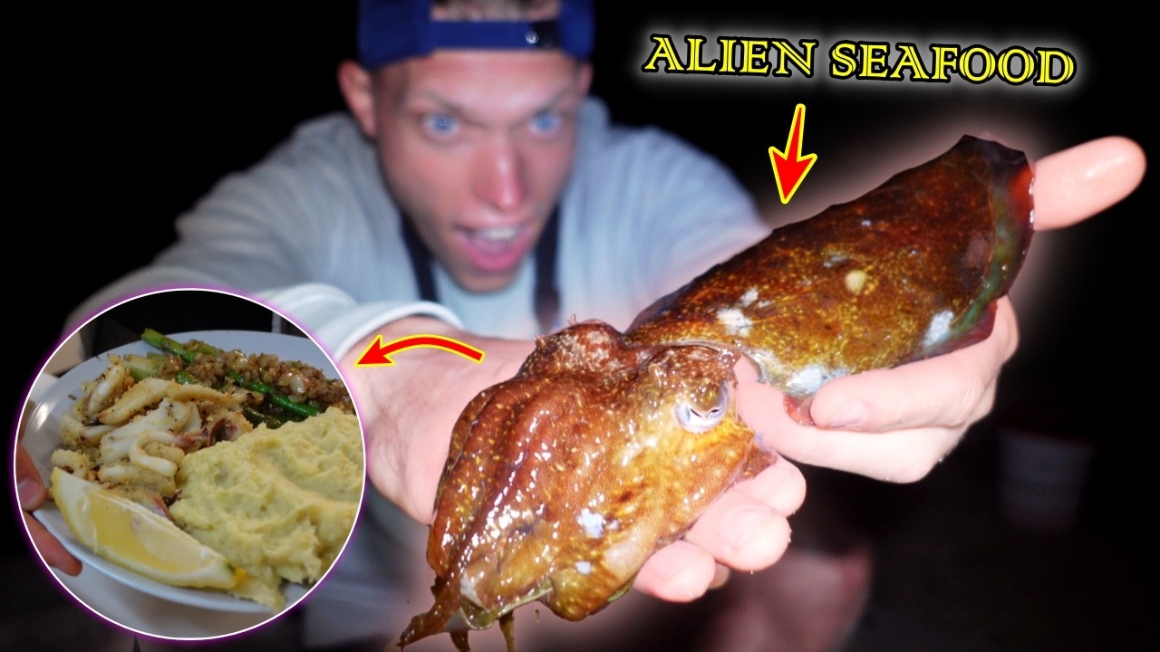 Поймайте, очистите и приготовьте каракатицу — морского пришельца 🦑