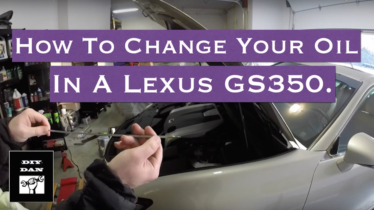 Как заменить масло в Lexus GS350 2013+