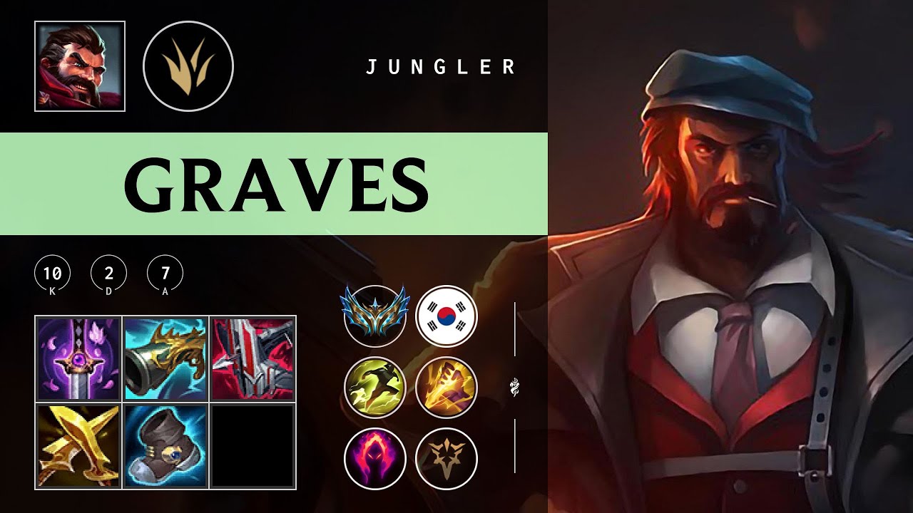Graves Jungle vs Viego - KR Challenger Patch 25.22