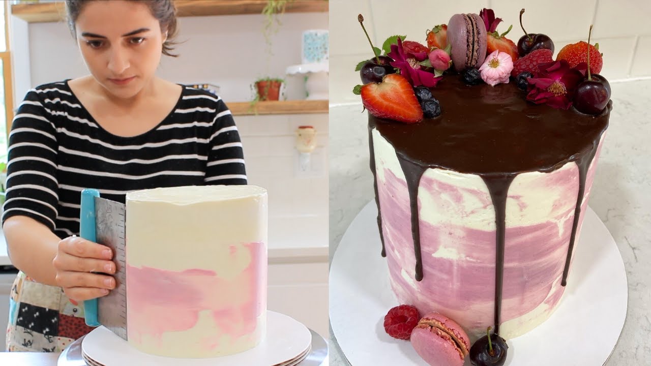COMO ALISAR BOLO BUTTERCREAM + DRIPCAKE