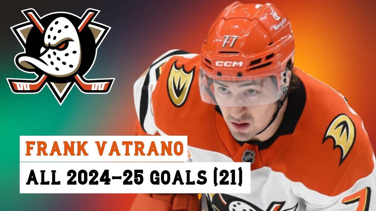 Frank Vatrano (#77) All 21 Goals of the 2024-25 NHL Season