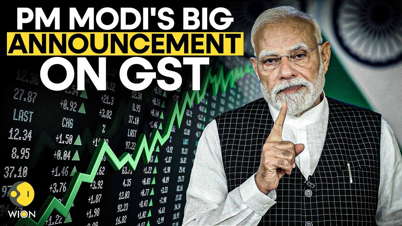 PM Modi's Major Announcement On Next Gen GST Reforms, Confirms Huge Tax Cut For Consumers | WION