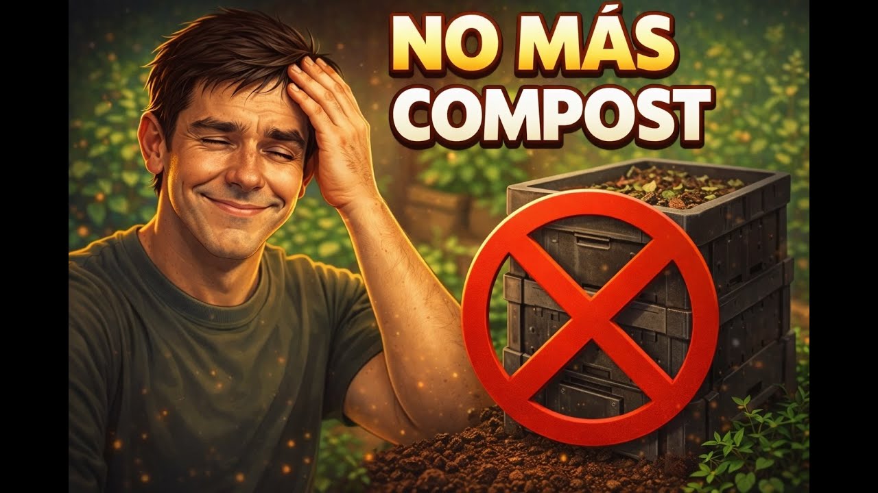 Por qué nunca volveré a hacer compost | Este truco para perezosos funciona mejor