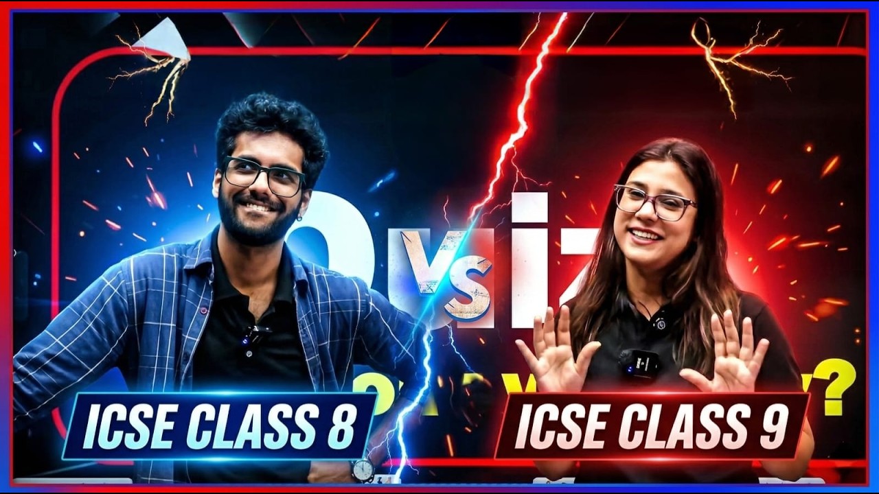 MENTI WAR - ICSE CLASS 8 vs ICSE CLASS 9😱 | PW ICSE