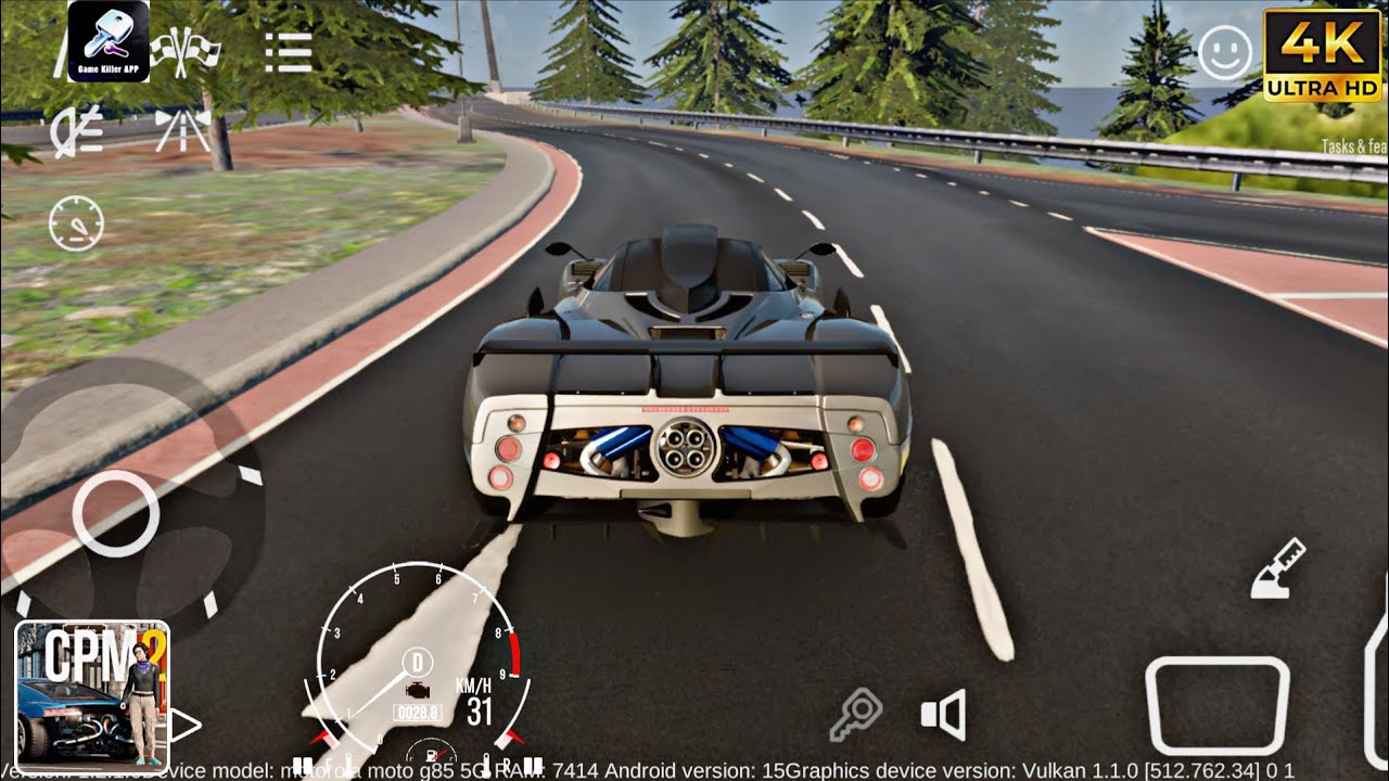 Pagani Zonda Cinque Roadster - Car Parking MultiPlayer 2 - 4k Ultra Graphics GamePlay 