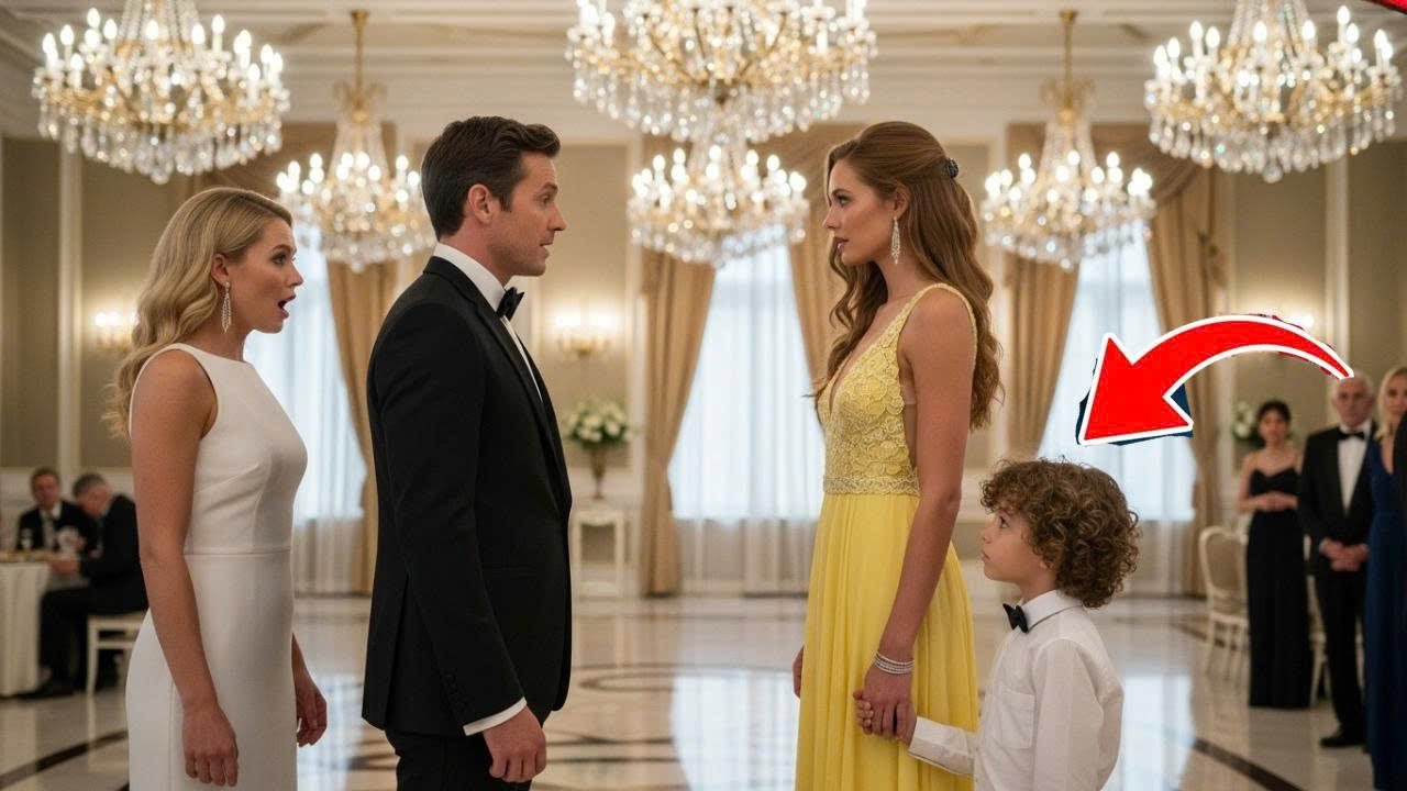 Après 7 ans de séparation, elle retrouve son ex-mari à un mariage — et son fils l’appelle « papa »