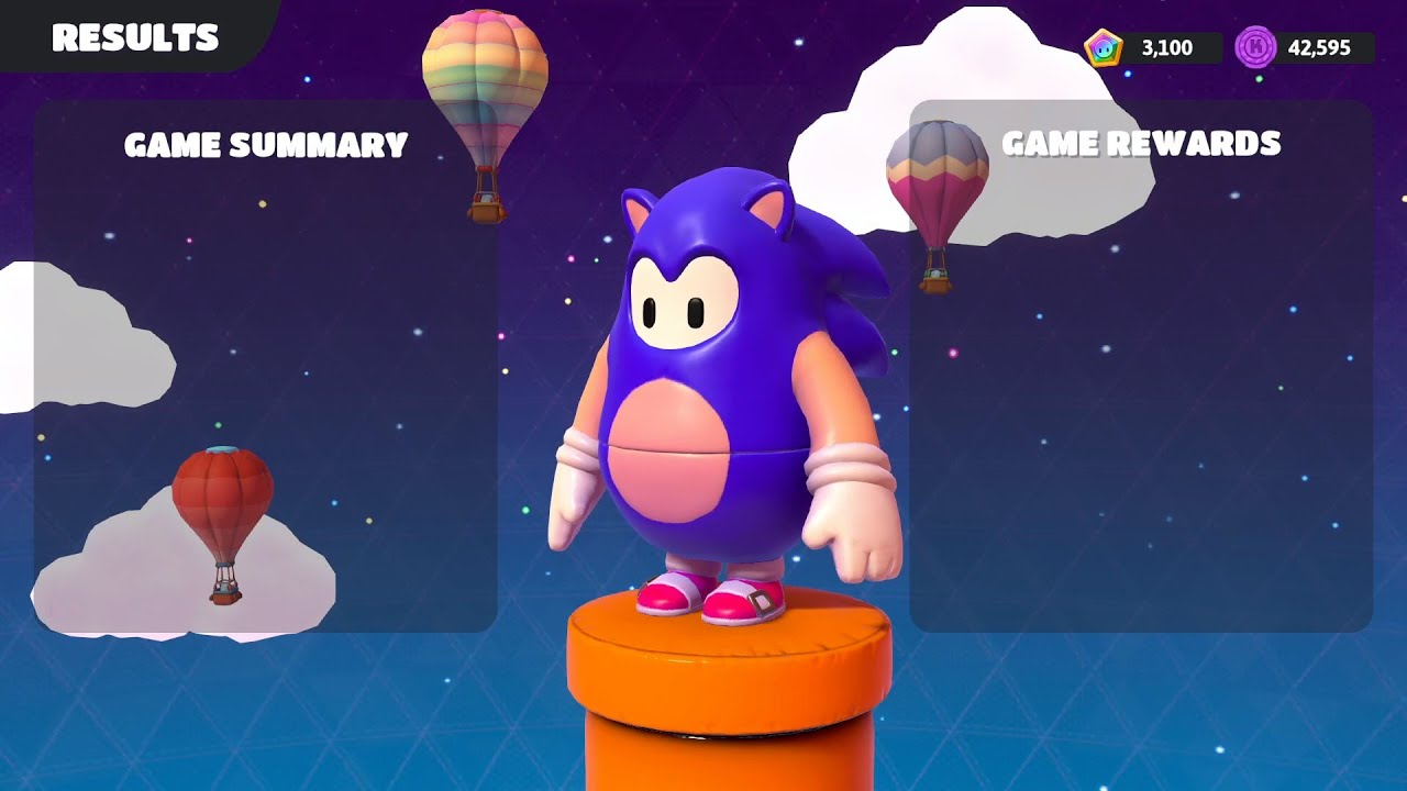 Fall Guys #299 *Sonic* (PC)(No Commentary)