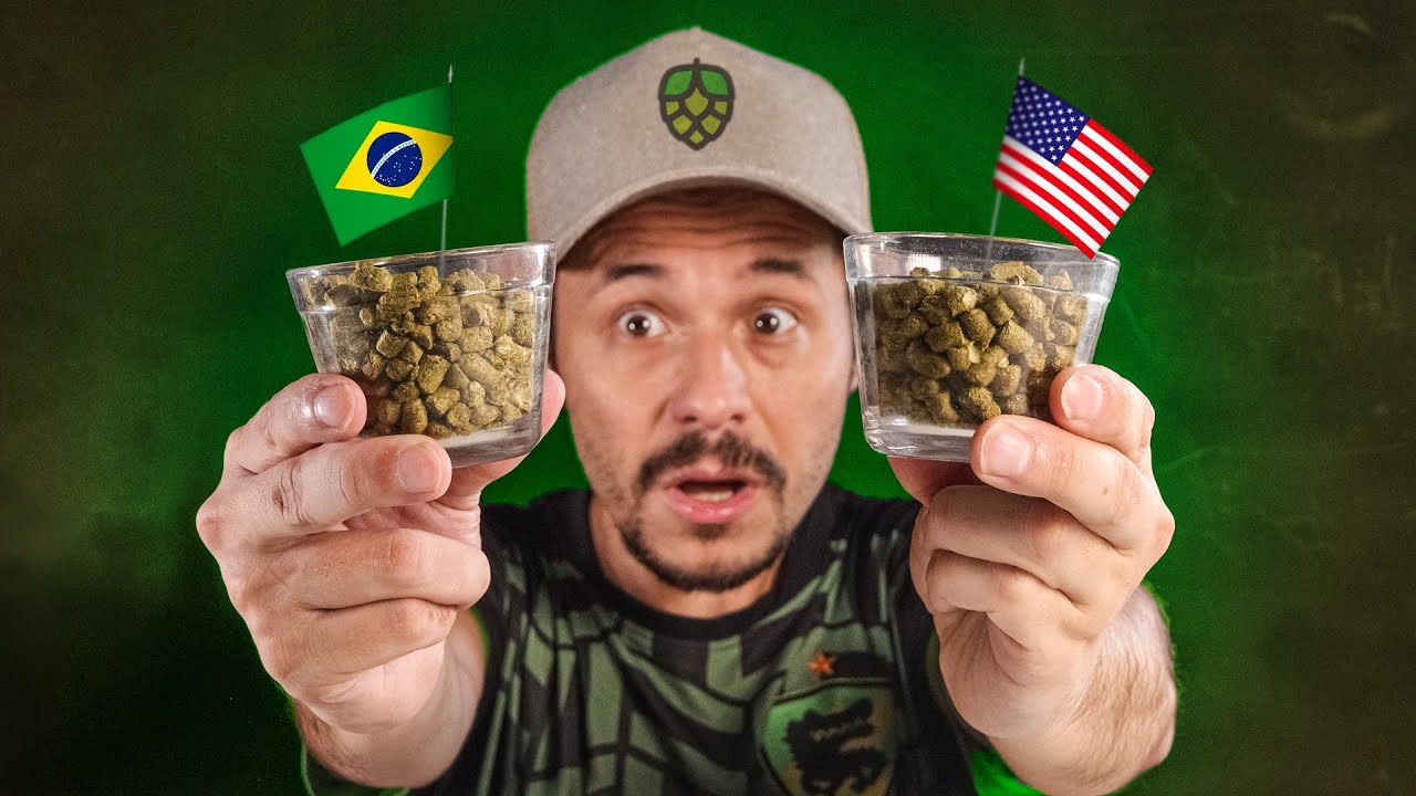 Lúpulo CHINOOK Americano VS Brasileiro! TESTE CEGO