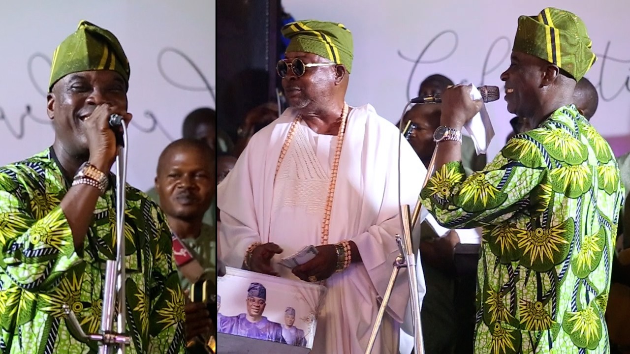 K1 DE-ULTIMATE THRILLED ATTENDEES WITH CLASSICAL MUSIC @ LATE ADUKE COLE REMEMBRANCE CEREMONY