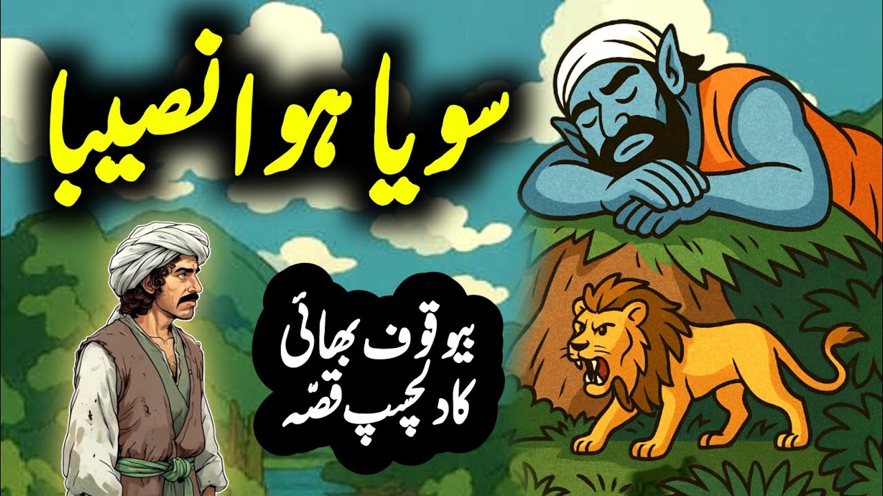 Soya Hua Naseeba | Bewaqoof Bhai Ki Dilchasp Kahani | Urdu Moral Story