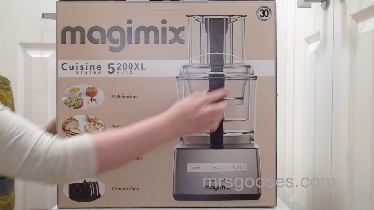Magimix 5200XL Food Processor Unboxing
