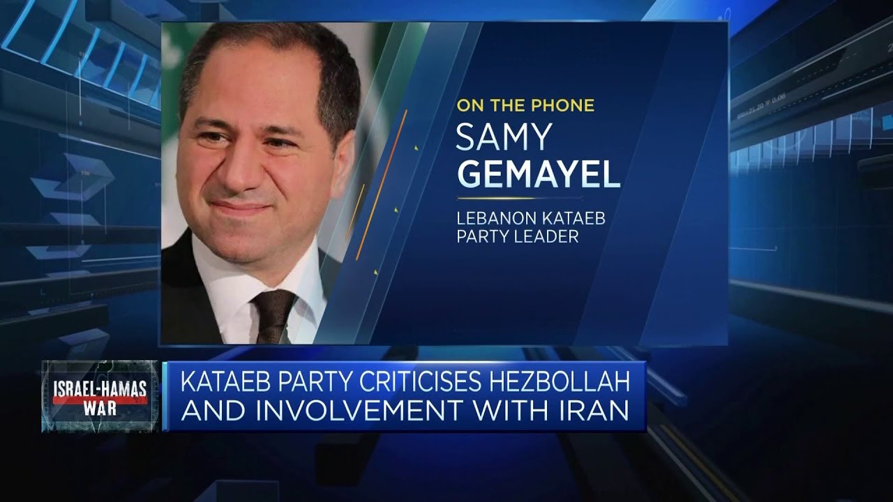 Iran's international ambitions could cause a Middle East conflict spillover, says Lebanon's Gemayel