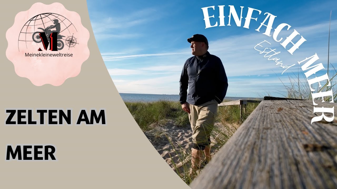 Motocamping entlang der Ostseeküste Estlands - Baltikum - Eps.3
