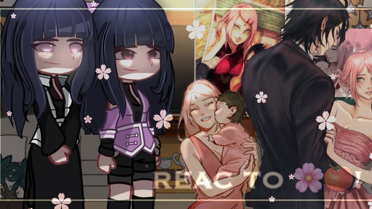 |SasuHina🍅🫐 React TO SasuSaku 🍅🌸|/¡AU!/ Hoshi+Sarada🥗🪁