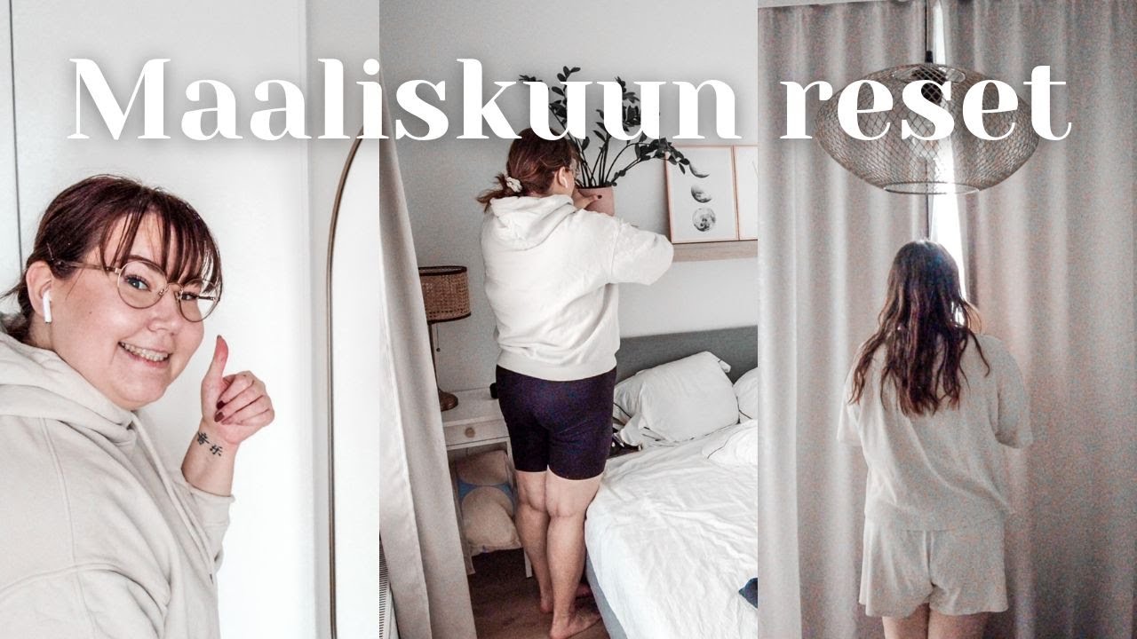 Maaliskuun reset ✨ siivoa kanssani, ruokaostokset