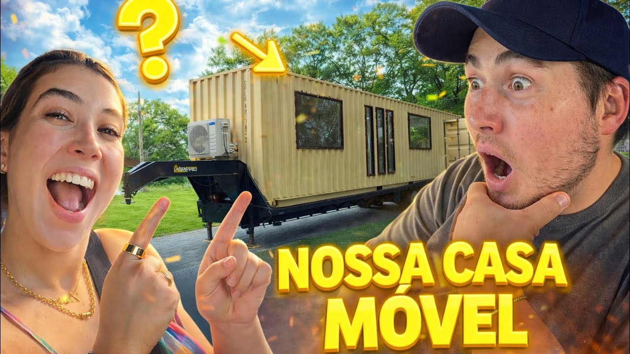 NOSSA CASA MÓVEL NOS ESTADOS UNIDOS ESTÁ QUASE PRONTA! 