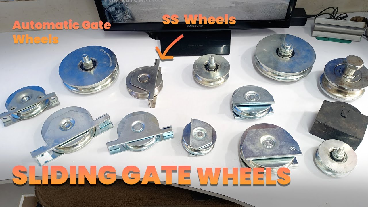 Sliding Gate Wheels #hardware #fabrication #newgatedesign  #wheels #slidinggate #slidinggate