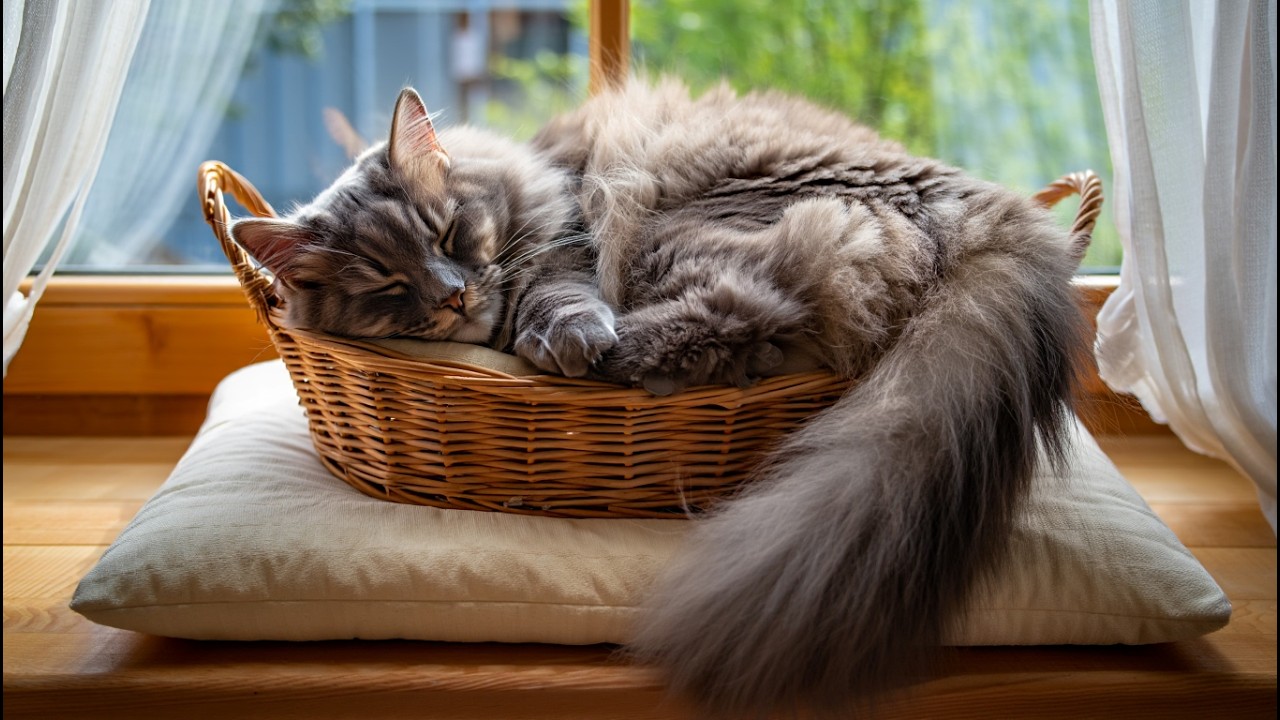 ASMR Cat Purring : The Ultimate Stress Relief