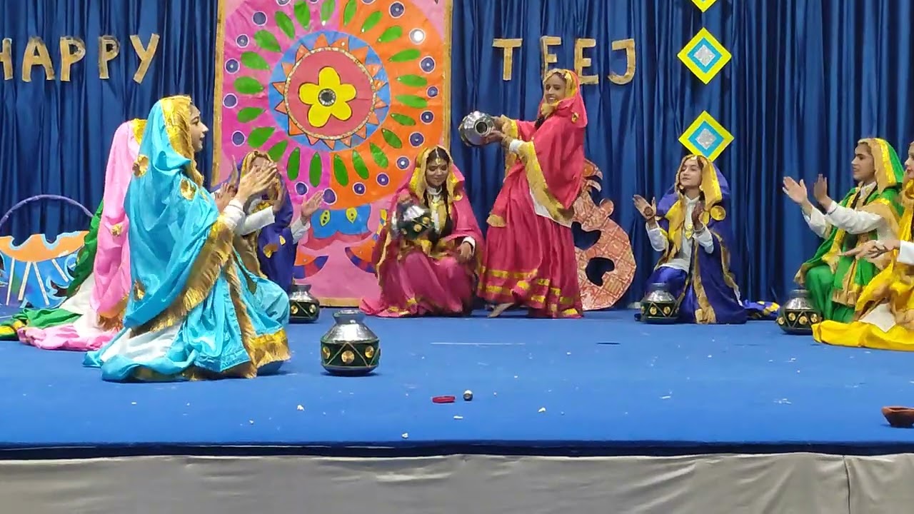Teej Celebrations 2024 | Victoria International School Tanda