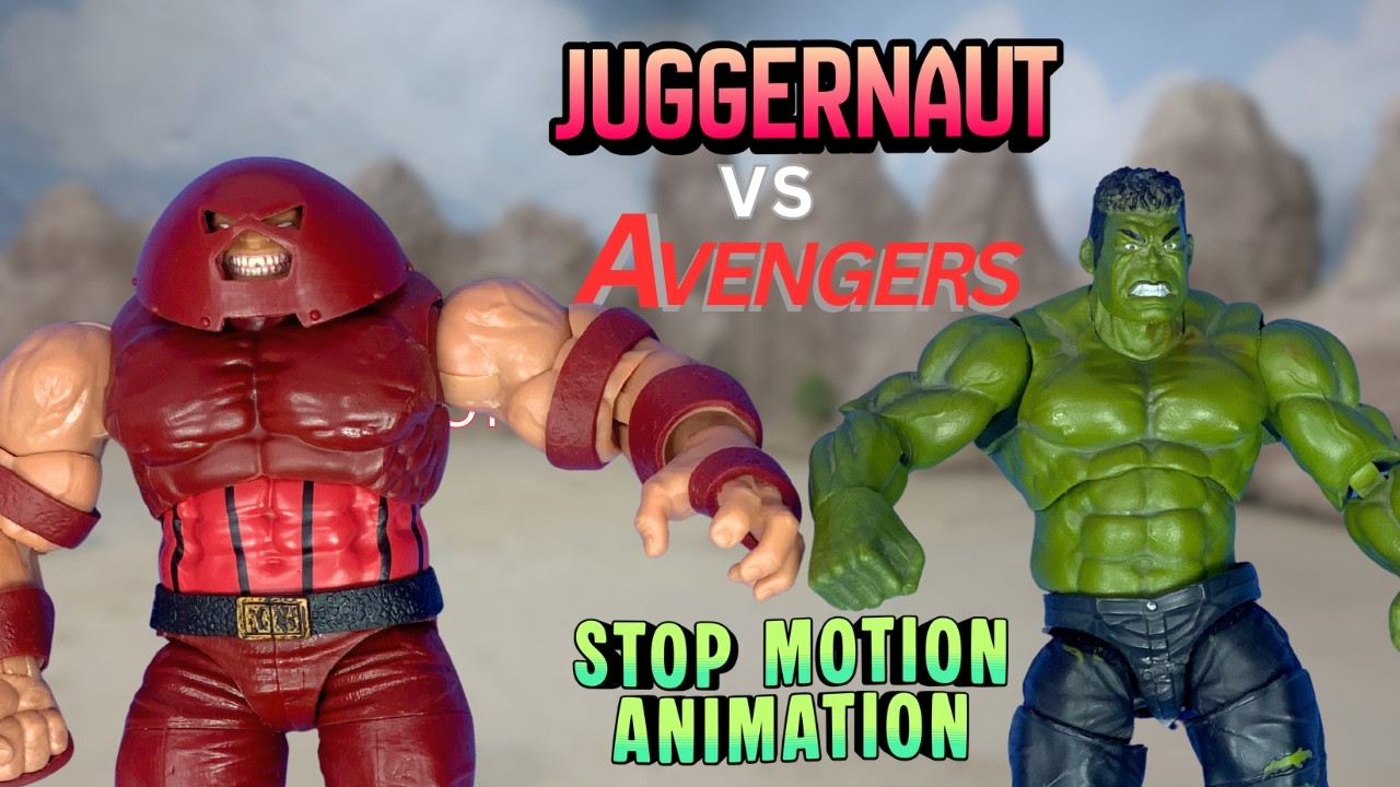 Juggernaut vs Avengers | Stop Motion