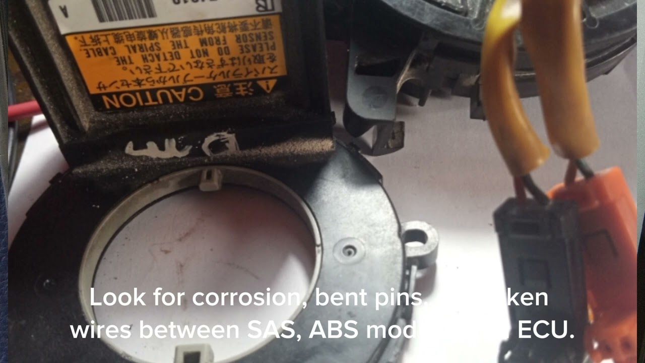  Dtc U0126 Lost communication with steering angle sensor module 