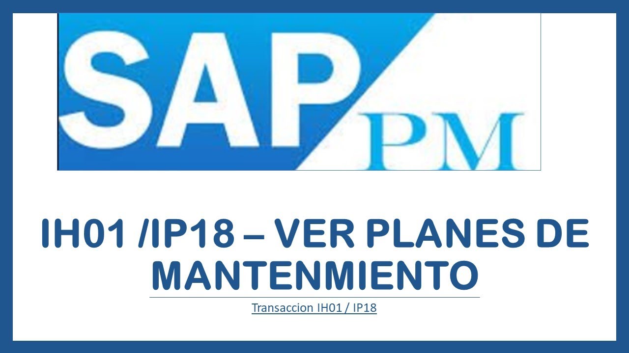 10 IH01   IP18 VER PLANES DE PREVENTIVO PARA UNA LINEA