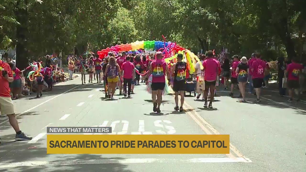 Sacramento Pride celebration parades to capitol