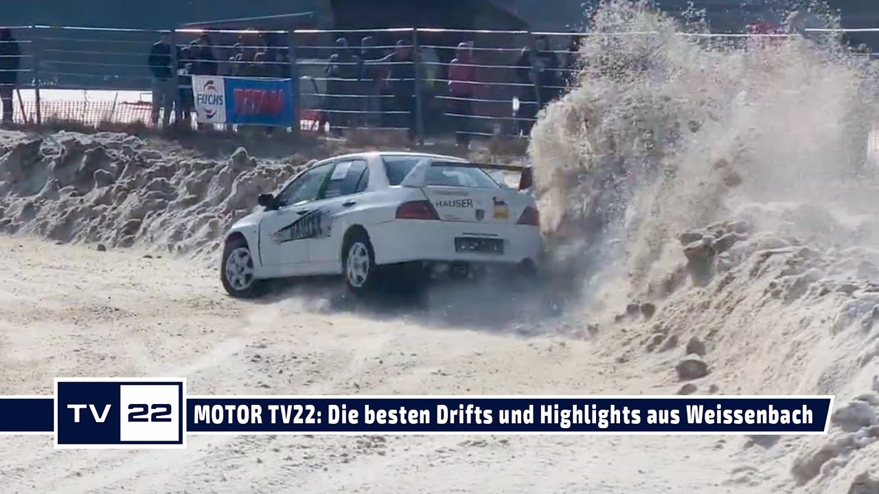 MOTOR TV22: Die besten Drifts und Highlights vom Eis-Rallyecross in Weissenbach 2022 - Teil 7