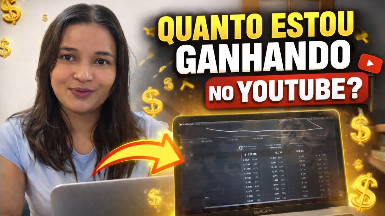 ISSO FOI TUDO QUE O YOUTUBE ME PAGOU 😳