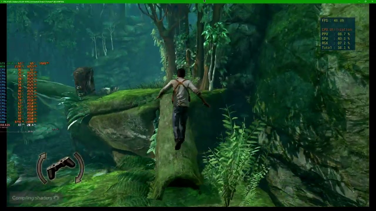 UNCHARTED RPCS3 | Ryzen 5800X | GTX 1070 | 1440p |