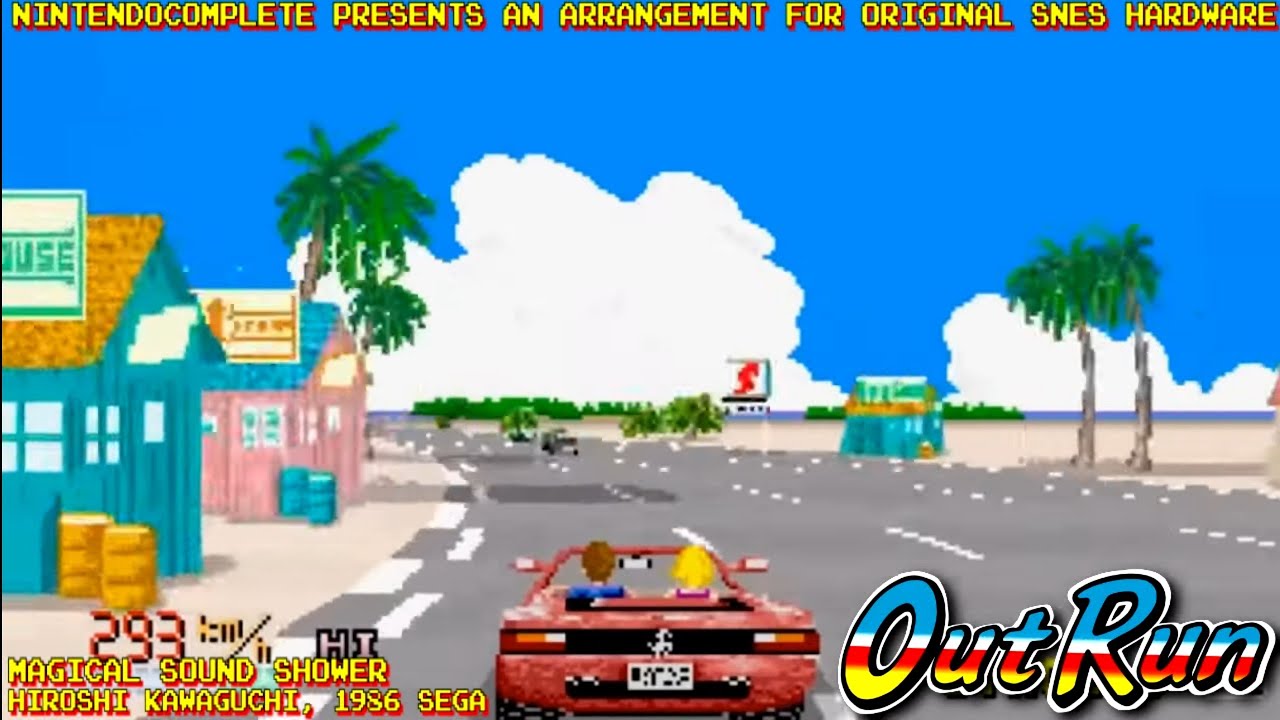♫MAGICAL SOUND SHOWER (Out Run) SNES Arrangement - NintendoComplete