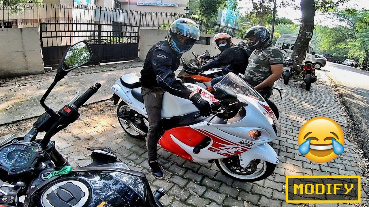R15 modified into Hayabusa 😂