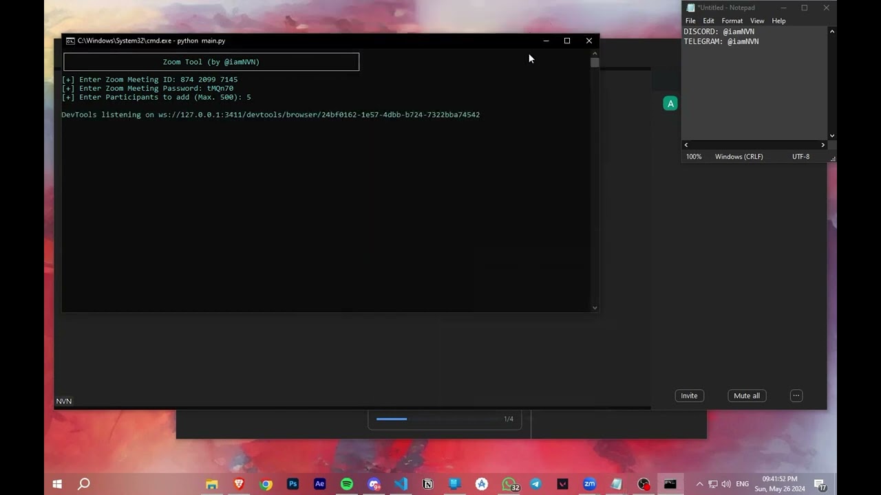 Zoom Fake Participants Software - Adding FAKE Members to Your Zoom Meetings