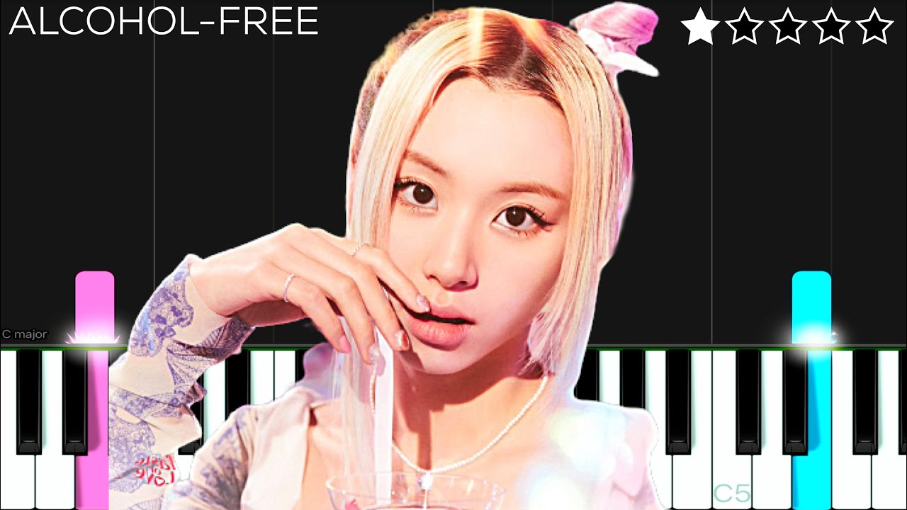 TWICE - Alcohol-Free | EASY Piano Tutorial