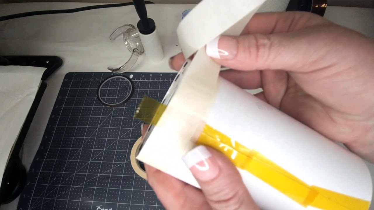 Sublimation Sippy Cup 101 full tape and convection oven method