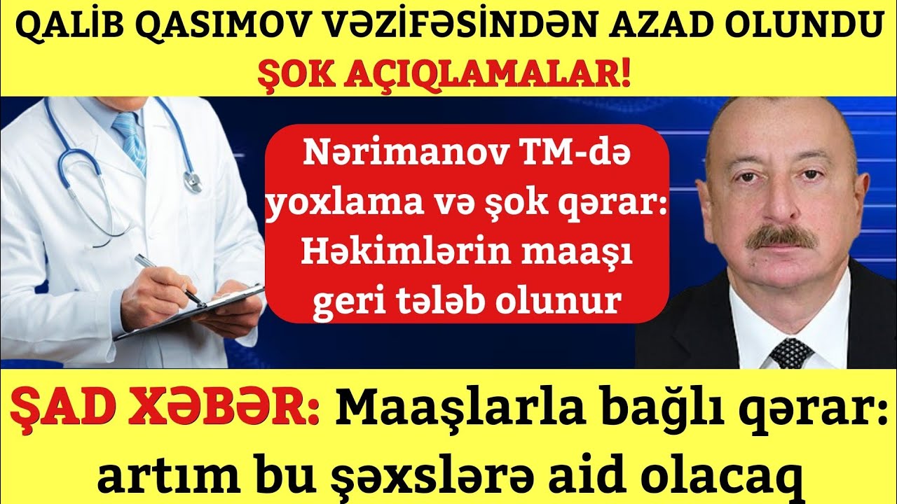 XƏBƏRLƏR! 09.04.2026 - XEBERLER SON DEQİQE