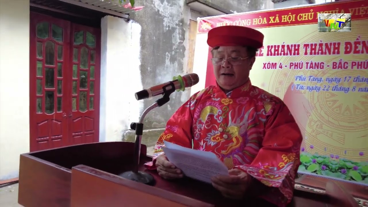 Khành thành trùng tu đền Đàn Hoa Thiện 2022 (4K)