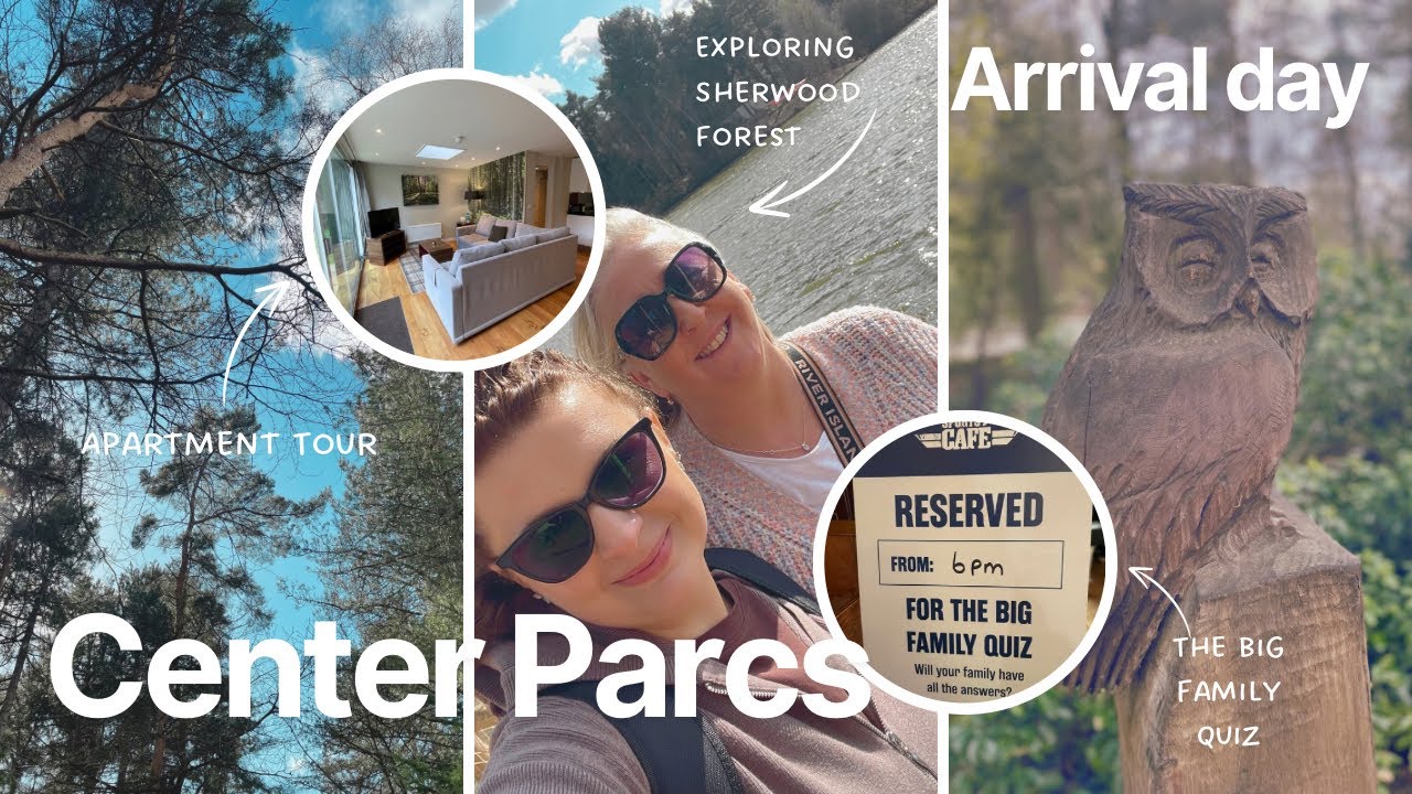 Center Parcs |Sherwood Forest | March 2025 | Arrival Day 🌲