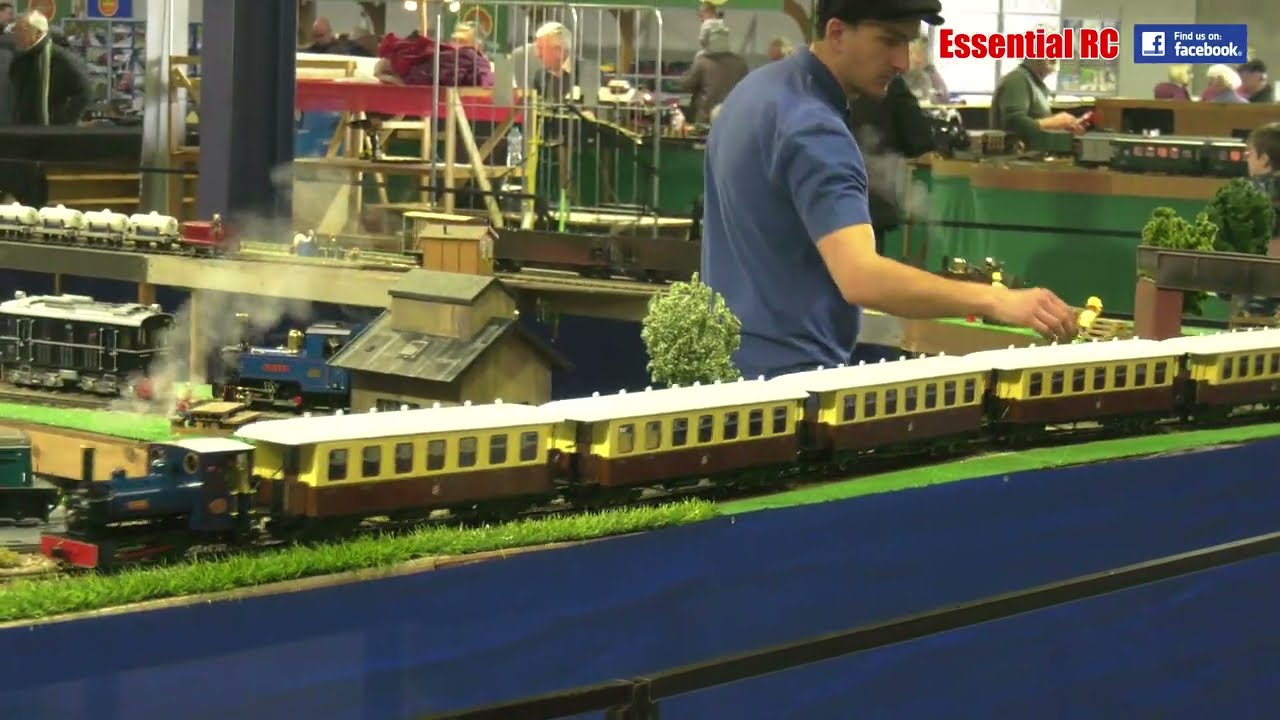 Real Live Steam Model Locomotives ! 16mm Narrow Gauge Modellers | Midlands Garden Rail Show