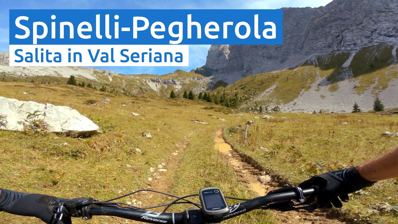 Val Seriana: Salita Spinelli, 340, Baite Moschel, Baita Pegherola Alta - MTB Bergamo