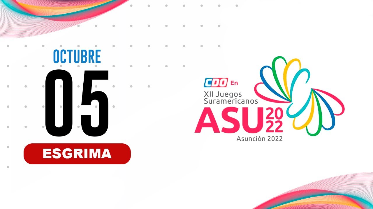 CDO EN ASUNCIÓN: Final Florete por Equipos, Femenino, Medalla de Oro, Esgrima