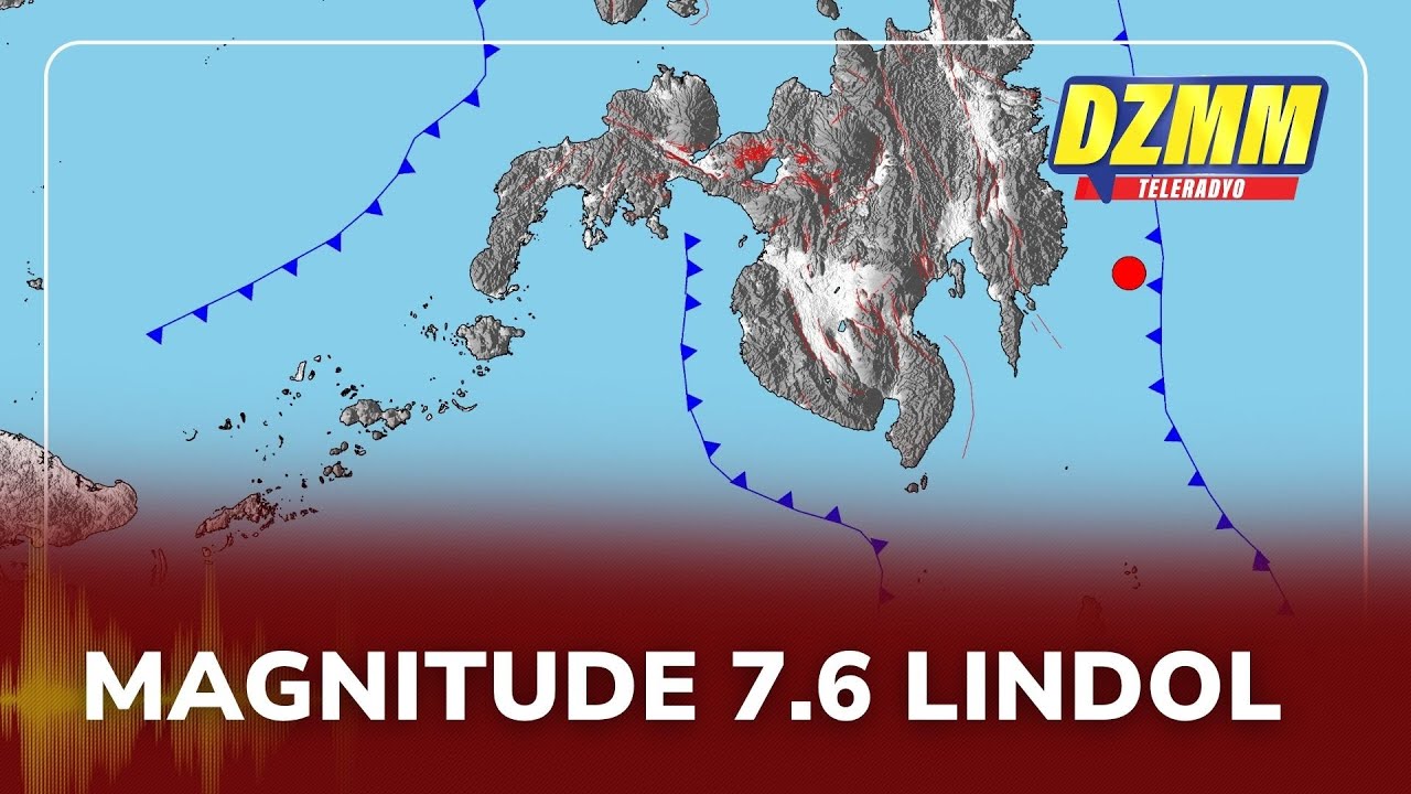 Magnitude 7.6 quake jolts waters near Manay, Davao Oriental | DZMM Teleradyo (10 October 2025)