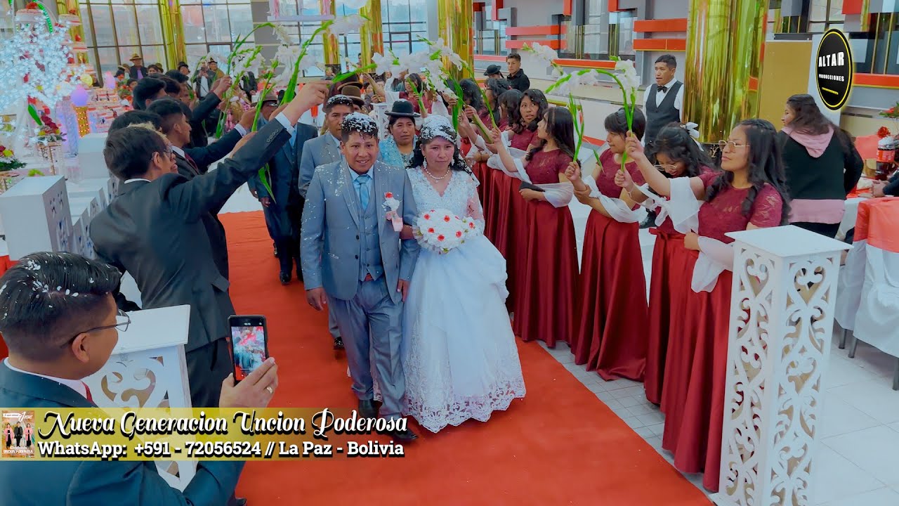 16/09/2023 Matrmonio ROLANDO & VIRGINIA #nueva_generacion_uncion_poderosa