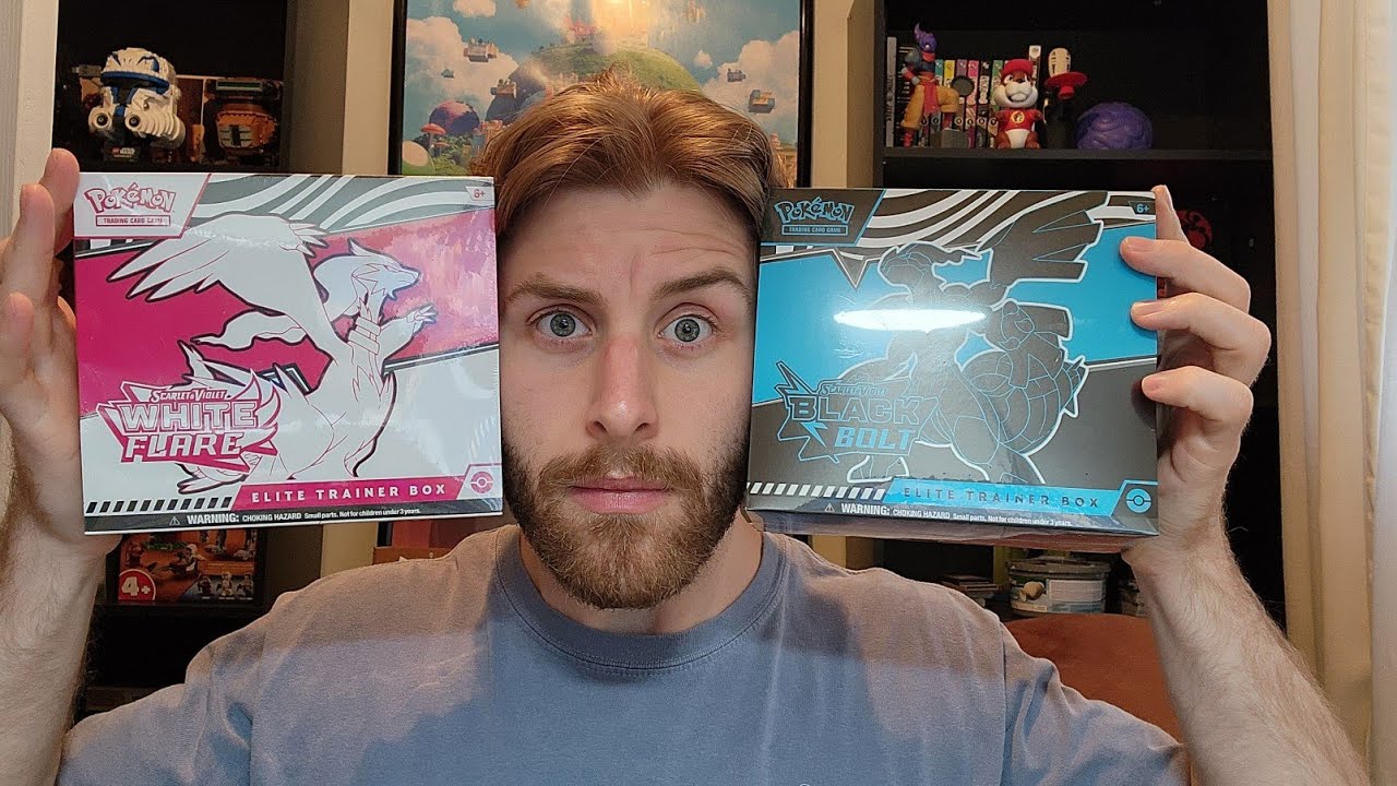 Opening Both ETBS of Pokémon's New Sets Black Bolt and White Flare